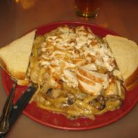 Fettuccine · Fettuccine noodles in house made Alfredo sauce fresh zucchini, mushrooms and grilled chicken...