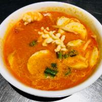 Curry Seafood Soup · 