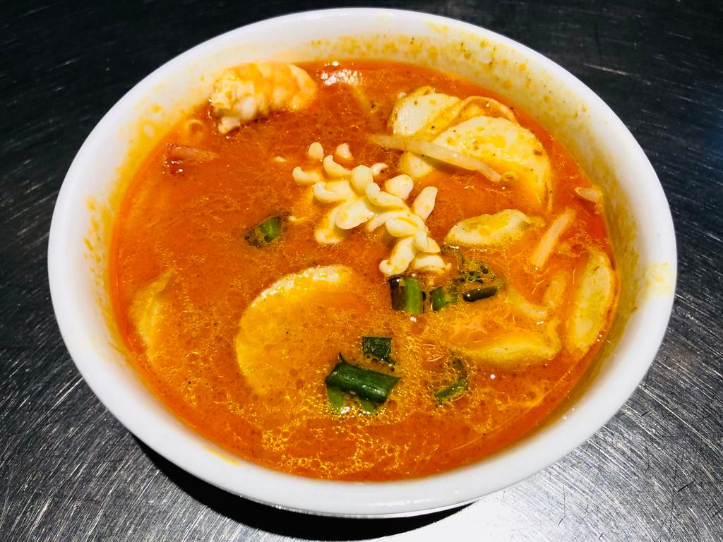 Curry Seafood Soup · 