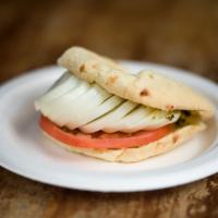 Catering Mozzarella and Sun Dried Tomato Sandwich · Comes with watercress on sourdough ficelle.
