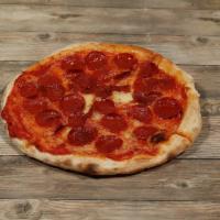 Pepperoni Pizza · Pepperoni / Pomodoro / Mozzarella / Basil