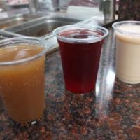 Mexican Flavored Waters · Aguas Frescas- Jamaica, Horchata,Tamarindo