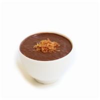 Chocolate Chia Seed Pudding · coconut milk, agave, cocoa powder, chia, semisweet chocolate, 72% espresso, toasted coconut ...