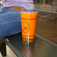 Thai Tea · Brewed from Thai tea leaves, its flavor gets brought out by the milks whole, condensed, and ...