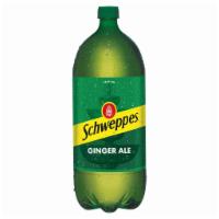 Schweppes Ginger Ale - 2L Bottle · A refreshing carbonated beverage with bold, ginger flavor and lively bubbles