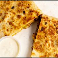 Chicken Quesadillas  · Cooked with green pepper, onion and choice of cheese. 