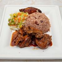 Stew Chicken · Slow cooked soup.