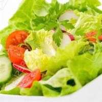 Ensalada verde · Green salad