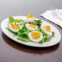Deviled Eggs · Hard boiled eggs that are stuffed with an egg yolk filling. 