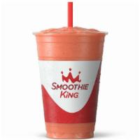 Berry Punch Smoothie · Strawberries, raspberry puree, blueberry juice blend and electrolyte mix.