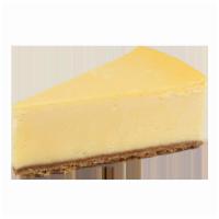 Plain Cheese Cake · Rich creamy cake.