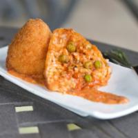 2-Pack Small 4 oz. Arancini · Please indicate number of each arancini flavor in the Special Instructions.
