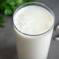 Sweet Lassi · Yogurt blended with water and sugar.