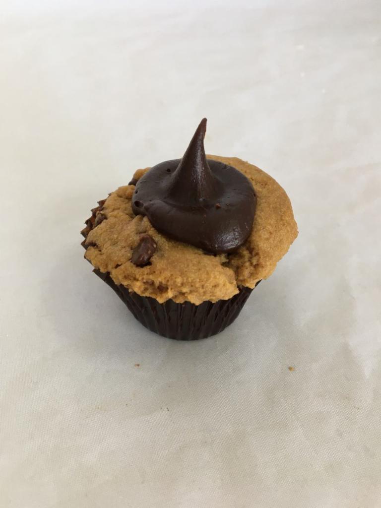 Cookie Bites · Bite size chocolate chip cookies topped with fudge or caramel. ( 4 pack 0