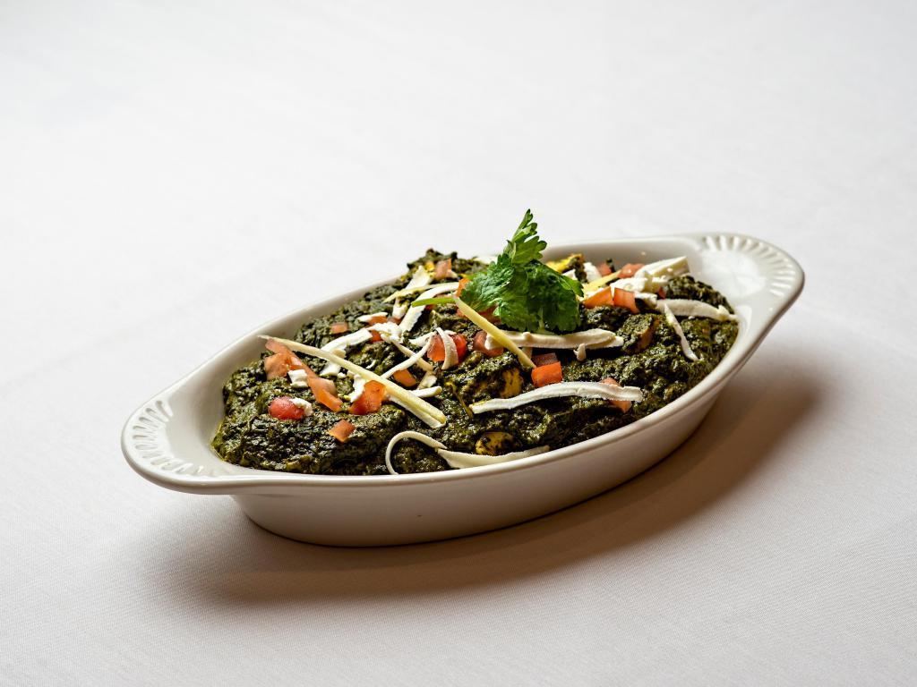Saag (Palak) · Choice of chicken, lamb or paneer. Cooked in fresh spinach gravy.