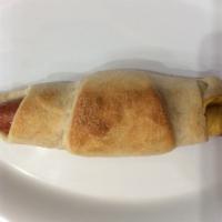 40. Hot Dog · Made with pizza dough.
