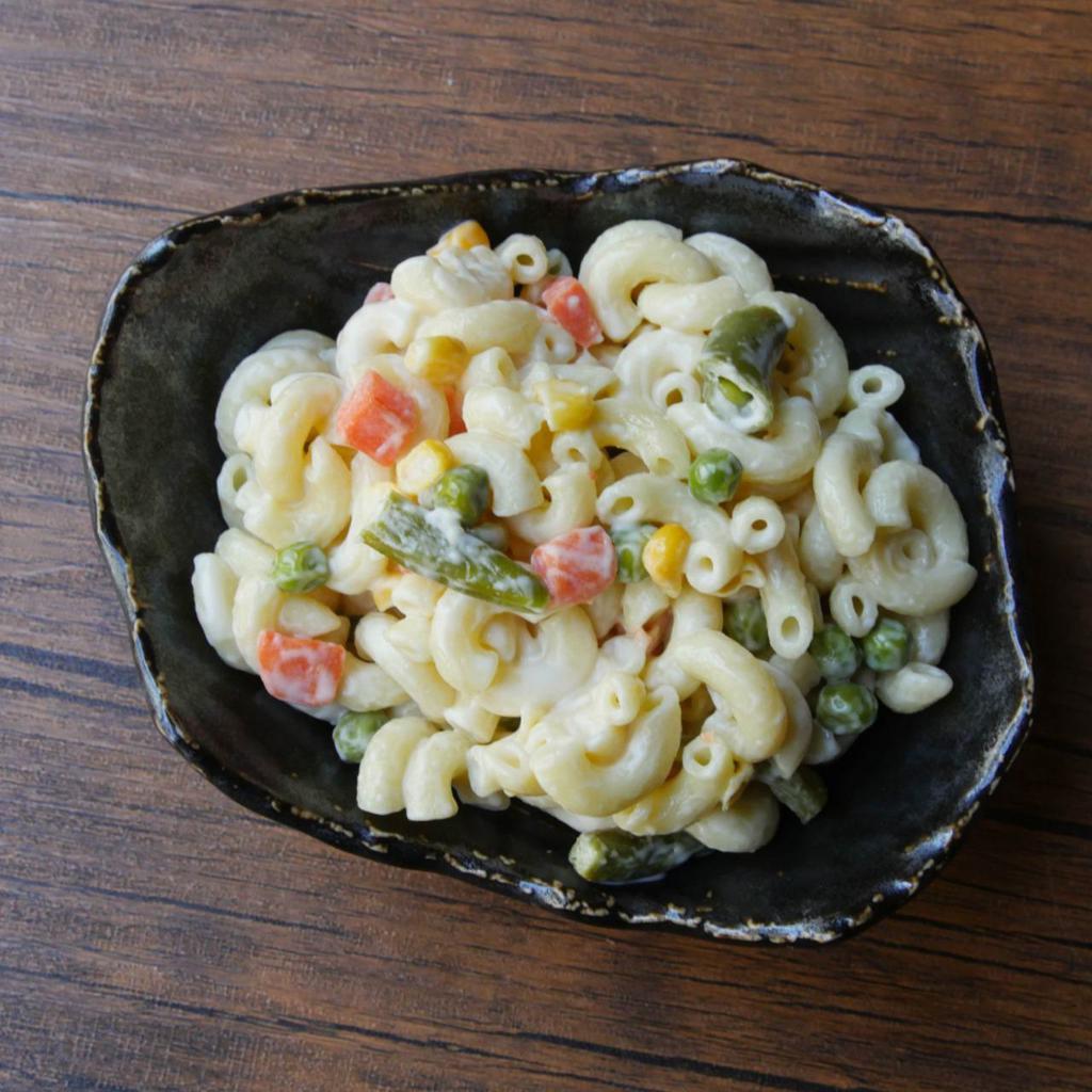 Macaroni Salad · Hawaiian style macaroni salad.