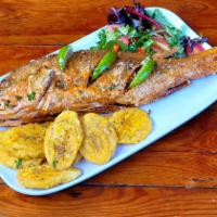 Red Snapper (Pargo Rojo) · Served with your choice of steamed or fried with a touch of lime. (1.5lbs +)