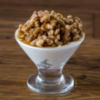 Greek Yogurt · With honey and walnuts.