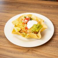 Taco Salad  · Crispy baked taco salad shell your choice of toppings.