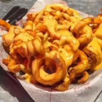 Curly Cheese Fries · 
