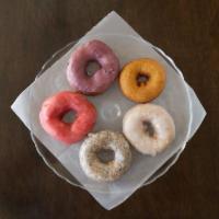 Rainbow Donuts Vegan Cake · 