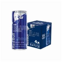 Red Bull Blue Edition · The Red Bull Blue Edition. A classic, with the fruity taste of blueberry.