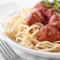 Spaghetti & Meatballs · When there's time to simmer, this hearty sauce and home-style meatballs make a memorable mai...