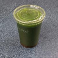 The Hornet Juice · Jalapeno, kale, spinach, parsley, celery, cucumber and lemon.