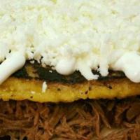 3. Cachapa · A Venezuelan gem! This sweet corn pancake combines sweet and savory flavors that will take y...