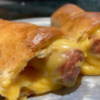 Hot Dog Roll · American cheese.