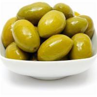 Tavola, Cerignola Olives Whole 8.8 oz (250 g) · The biggest olives in the world, these beauties from Cerignola have a voluptuous and full fo...