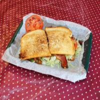 BLT Sandwich · toasted italian bread, mayo, lettuce, tomato, bacon