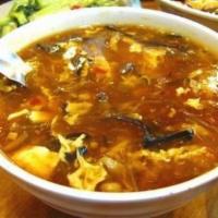 17. Hot and Sour Soup · Hot and spicy.
