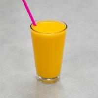 Mango Lashi · blend of yogurt, mango pulp, milk, and sugar. Similar to smoothie.