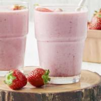 STRAWBERRY BANANA Smoothie · Strawberry, banana and milk