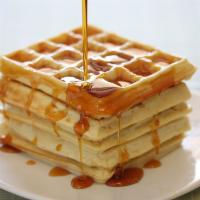 Belgian Waffles · Served with butter and syrup