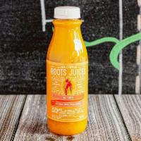 Fat Fighter Juice · grapefruit, orange, ginger, cayenne pepper