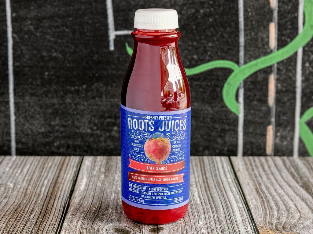 Liver Cleanse · beets, carrots, apple, ginger, aloe