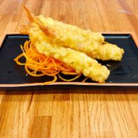 Tempura Shrimp / 3pc · Tempura Shrimp is a Japanese dish made with fresh shrimp dipped in tempura batter and deep-f...