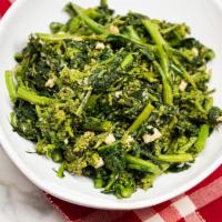 BROCCOLI RABE · Broccoli rabe garlic & oil