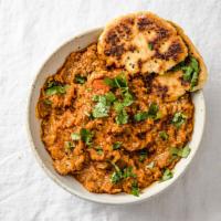 Baingan Bharta Popular · Eggplant cooked in oven, and mashed, sauteed with onion, and tomato.

