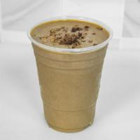 Butter Cup Smoothie · Banana, almond milk, peanut butter, honey and almonds.