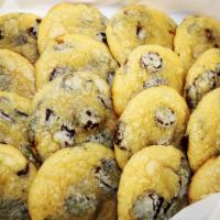 Chocolate Chip Cookies · Brown sugar, chocolate chip, and almond extract