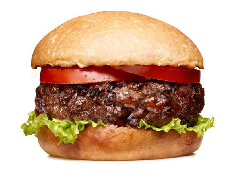 Burger · Lettuce, tomatoes, onions, pickles.