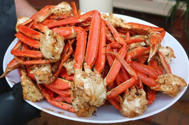 Crab Box  · 3 crab cluster, sausage, potatoes, and corn.