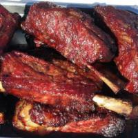 Beef Ribs · One Rib, Beef Rib, These are large ribs. Yummy!