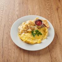 Cheese Omelette · Choice of American, Swiss, cheddar, or mozzarella.
