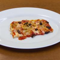Old Fashioned Square Pie · Fresh mozzarella, marinara & pecorino Romano cheese.