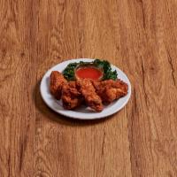 A14. Bangkok Wings · Crisp marinated chicken wings with sweet chili sauce.